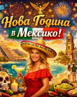 Нова година в Мексико 2027 от София